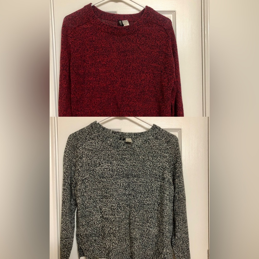 2 H&M sweaters